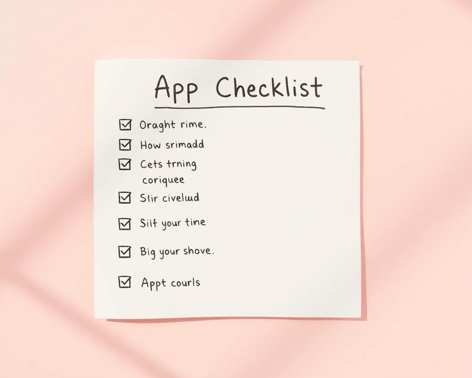 App Checklist: Practical Steps to Apply Today